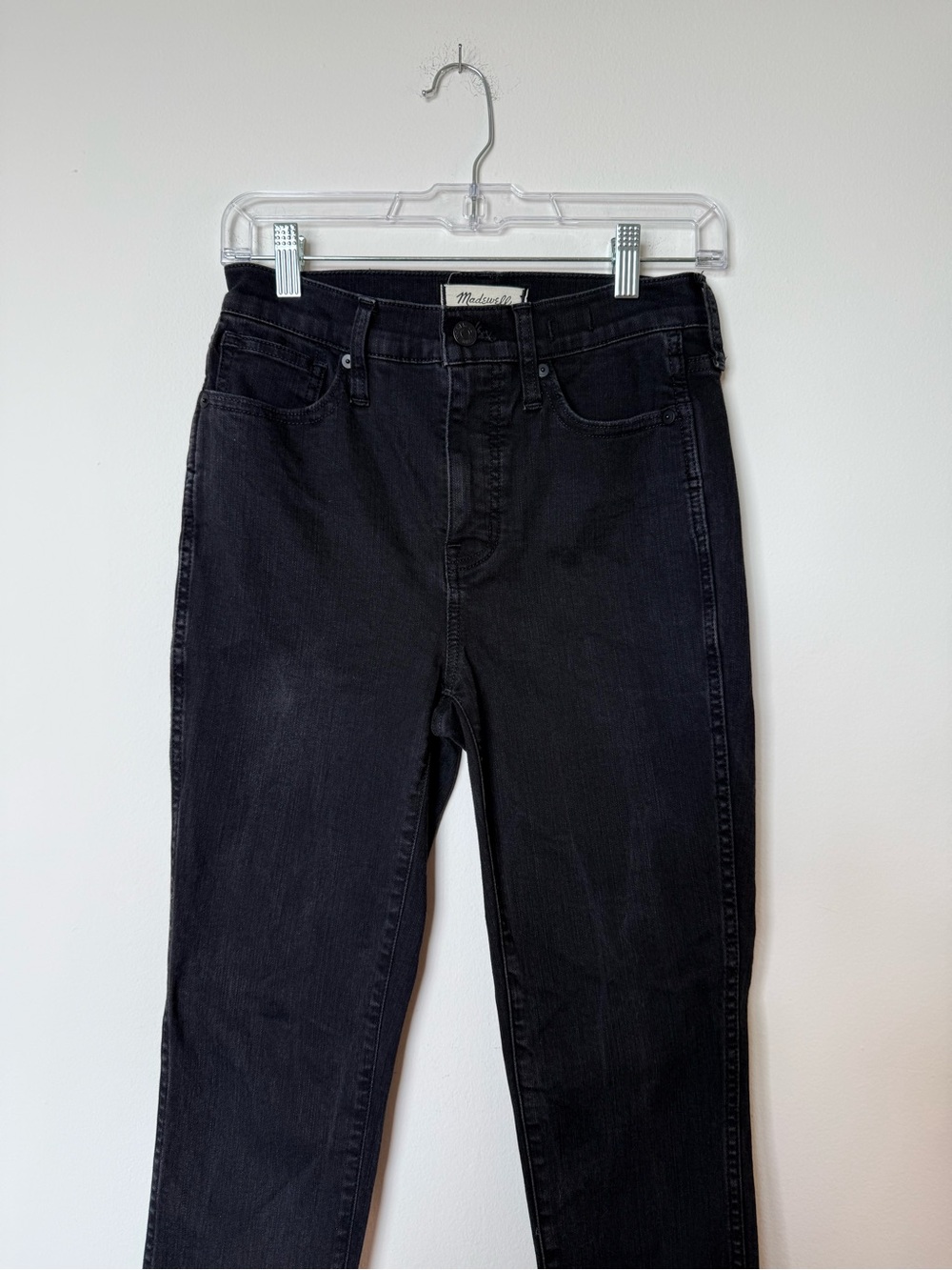 Madewell 10” High-rise Black Skinny Jeans - Sleek High-Rise Fit